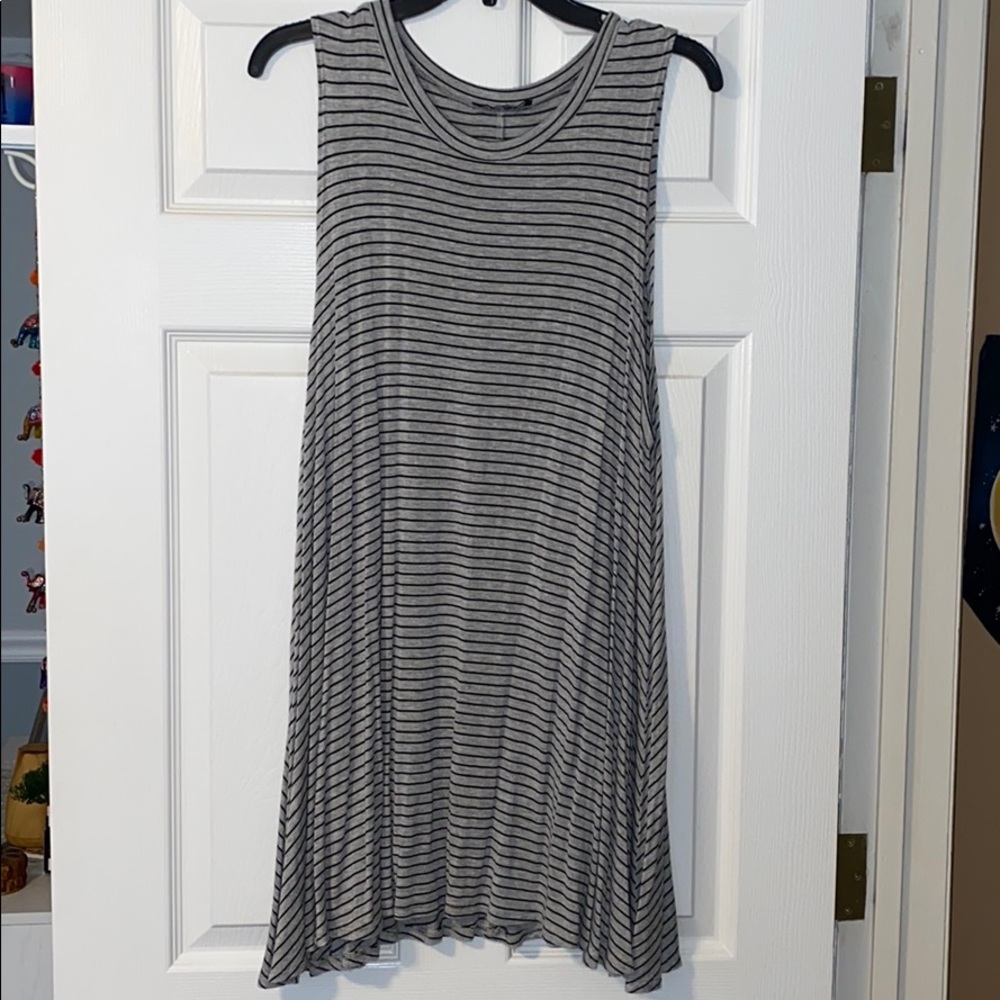 See You Monday loose fitting striped dress
